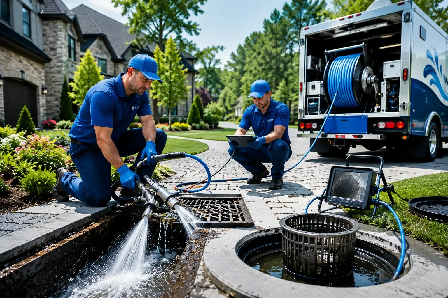 Local outdoor drain cleaning professionals in Sailor Springs, IL